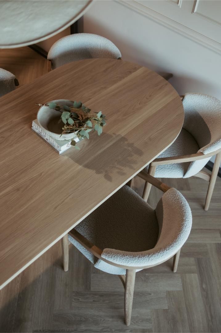 Detail capsule vorm met ronde uiteinden.
