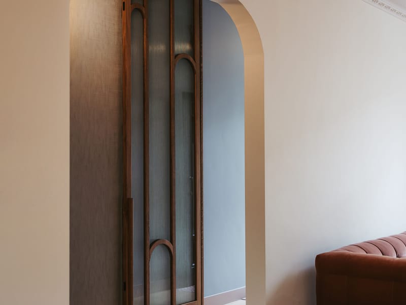 Custom deur walnoot canale Den Haag