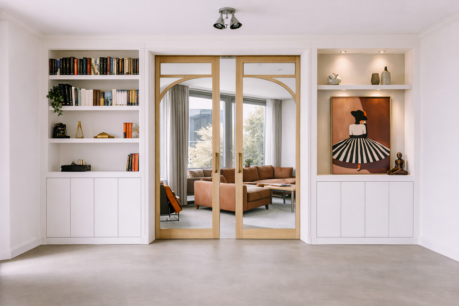 Ensuite deuren met kasten